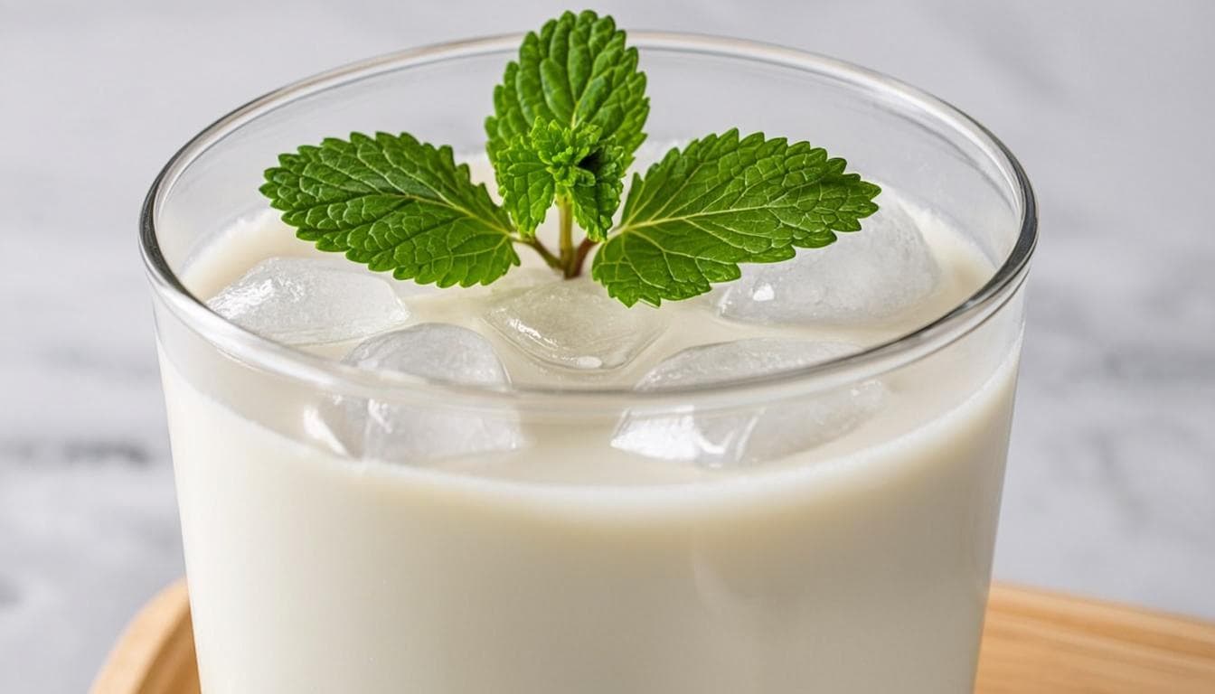 دوغ نعنایی خانگی
