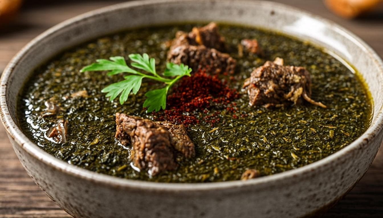 قورمه‌سبزی گیاهی